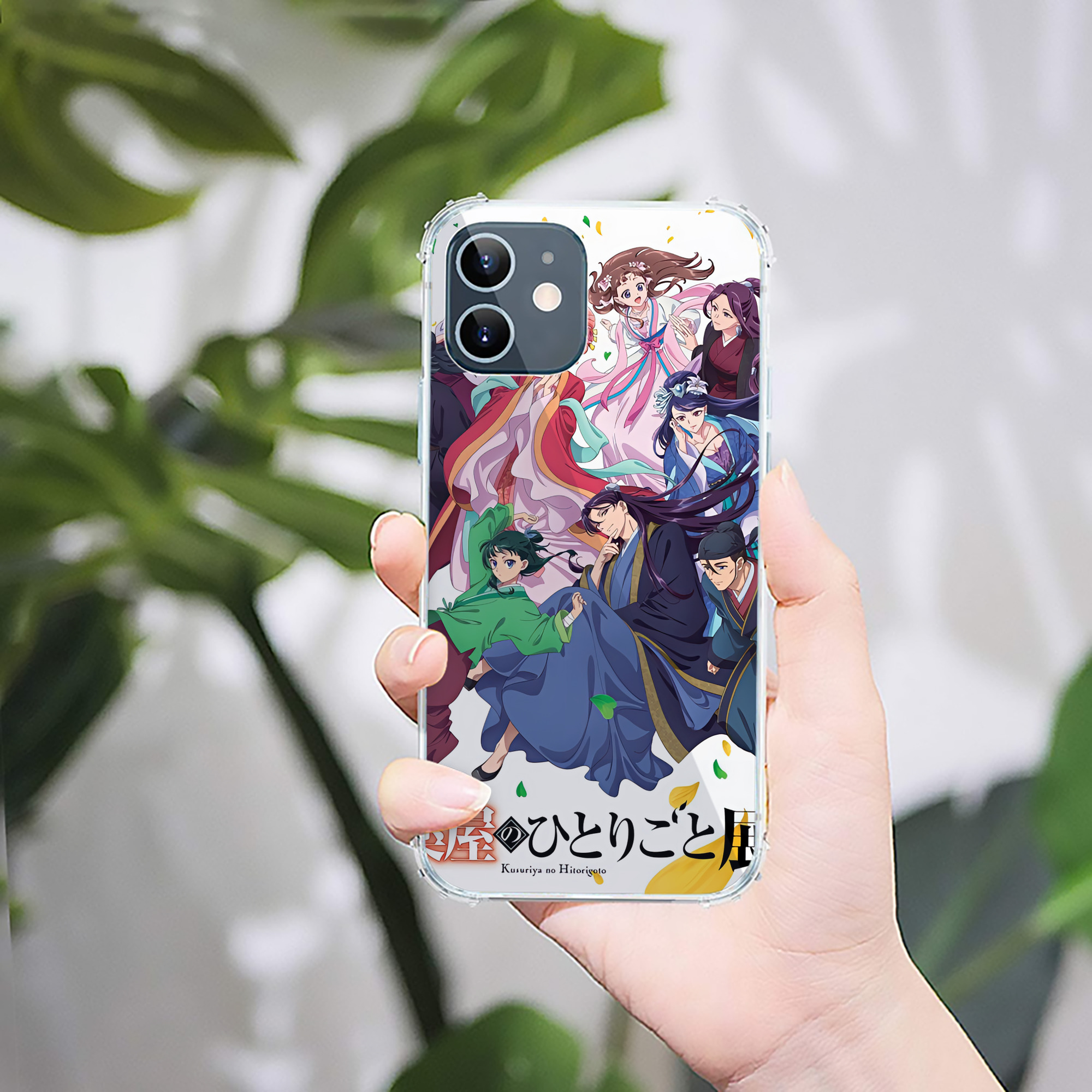 （画像用） 薬屋のひとりごと The Apothecary Diaries 【iPhone 12シリーズ対応】透明スマホケース（クリアソフトケース）